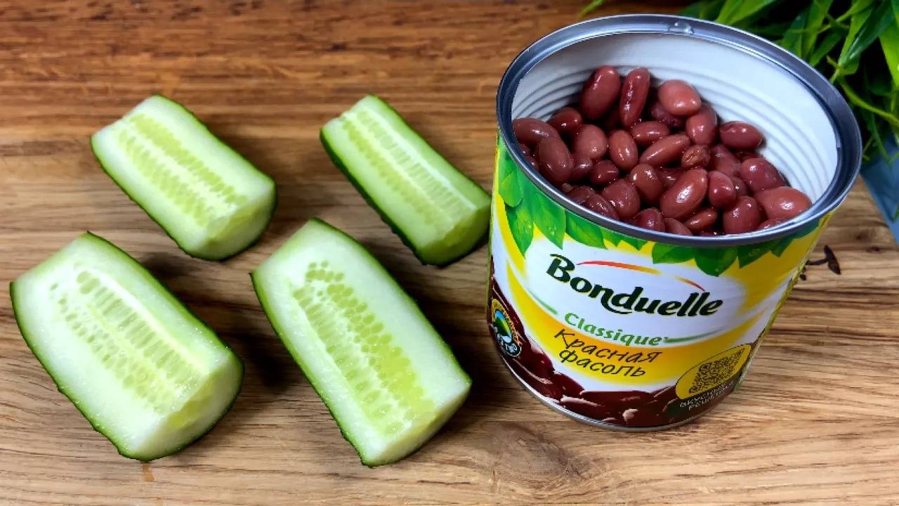 Никакого МАЙОНЕЗА, все просто и вкусно ОЧЕНЬ! Едим все лето этот салат и НЕ НАДОЕДАЕТ! смотреть онлайн