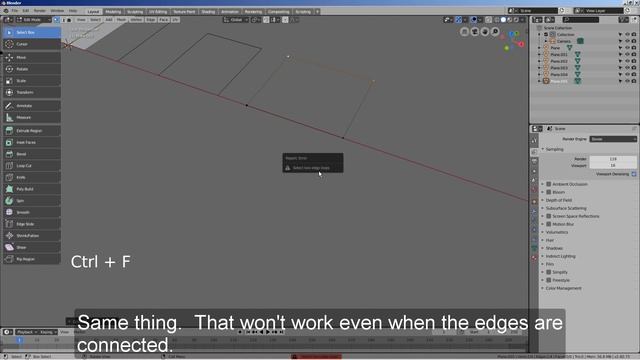 How to use Grid Fill - Blender 2.8 Tutorial смотреть онлайн