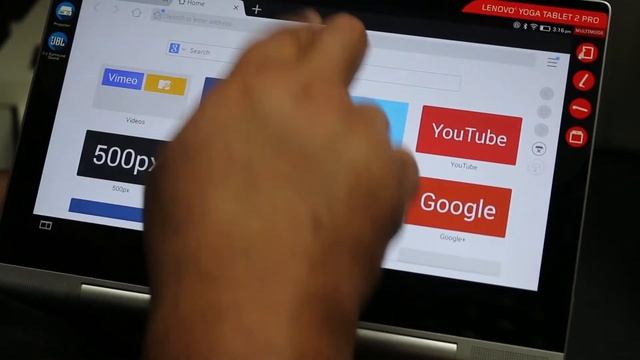 How to use the UC Browser HD on a YOGA Tablet 2 Pro смотреть онлайн