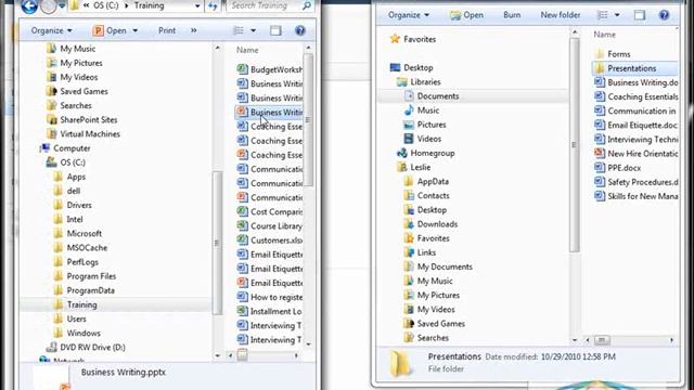 Manage Document Libraries Using Windows Explorer in SharePoint 2010 смотреть онлайн