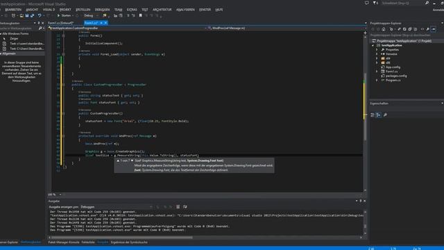 Let's Show #92 - C# Tutorial - Eigene ProgressBar | Visual Studio | .NET | custom progress bar смотреть онлайн