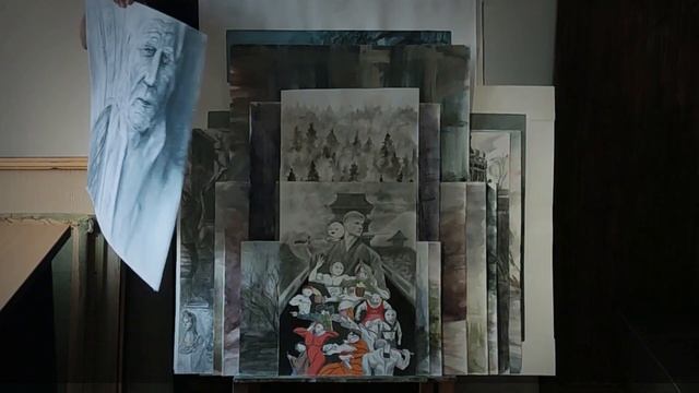 Я рисовал 20 лет и ВОТ ЧТО ПОЛУЧИЛОСЬ в итоге \ МОИ КАРТИНЫ \ мои рисунки смотреть онлайн