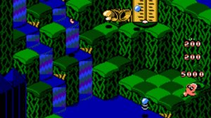 Snake Rattle 'n' Roll на Денди (NES) - Полное прохождение (100%) (LongPlay) (720p, 60FPS)