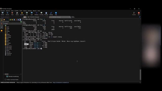 How to increase SWAP in RedHat 8 Linux | New Technical Video смотреть онлайн