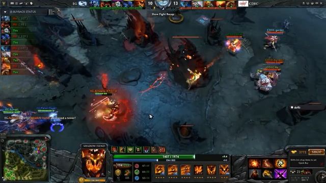 Dota 2 EG vs CDEC bad blood engagements - Dota 2 Major смотреть онлайн