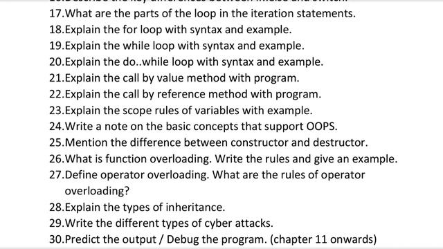 11 th Computer science half yearly exam question paper смотреть онлайн