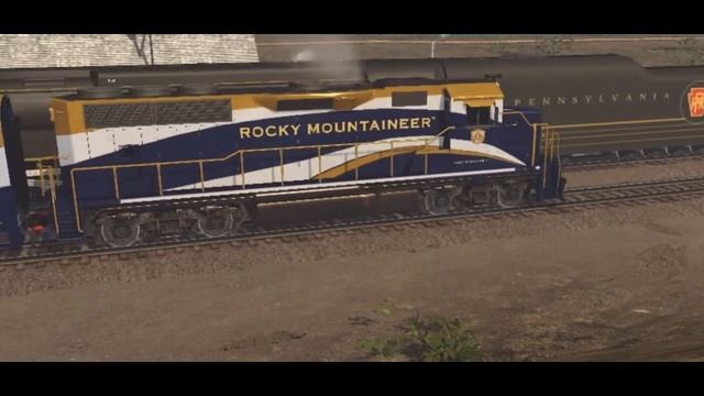 Trainz Simulator 3 - PRR T1 смотреть онлайн