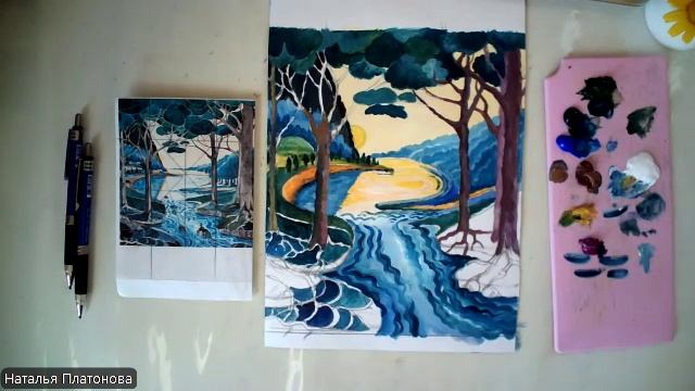 Средиземье (продолжение) Графический натюрморт с маками и бутылкой оливкового масла (продолжение) смотреть онлайн