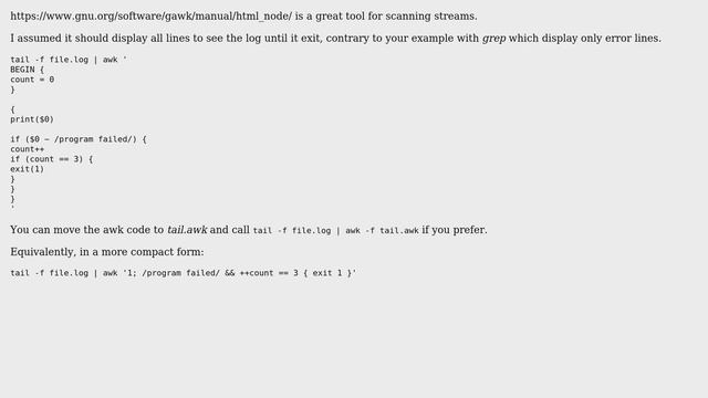 grep --line-buffered until X lines? (2 Solutions!!) смотреть онлайн
