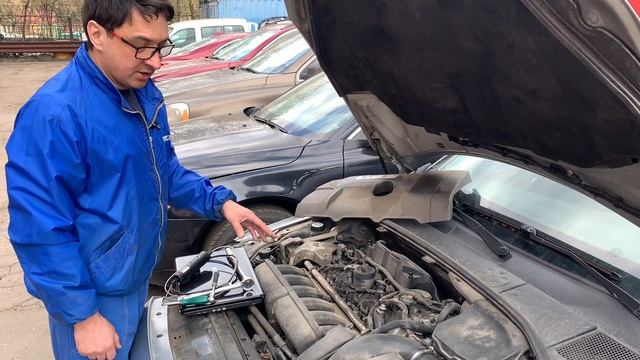 Антифриз в цилиндрах двигателя 3,2 VOLVO S80. смотреть онлайн