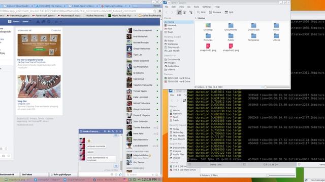 KDE5 desktop effect test. смотреть онлайн