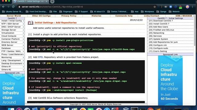 #2 | Install 3 Tools Basic Beserta Sedikit Pengenalan Command Di (Linux) CentOS 7.7