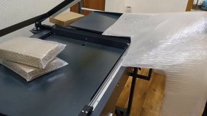 FL-600 упаковка в ВПП воздушно-пузырчатую пленку