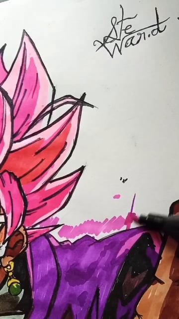 Colouring goku black ..........#The best villain #SB Arts смотреть онлайн