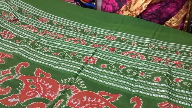 Odisha handloom pure sambalpuri cotton sarees collection | Raja special saree | Silk Route смотреть онлайн