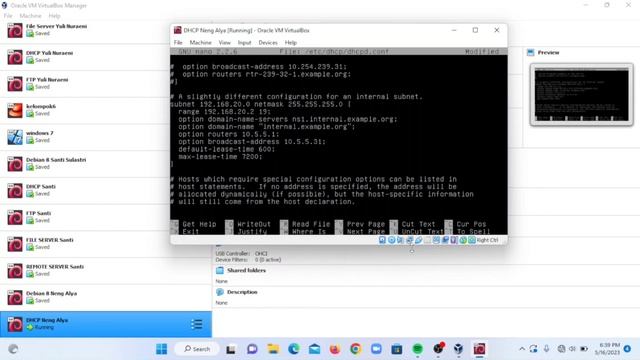 TUTORIAL DHCP SERVER (DEBIAN 8) смотреть онлайн
