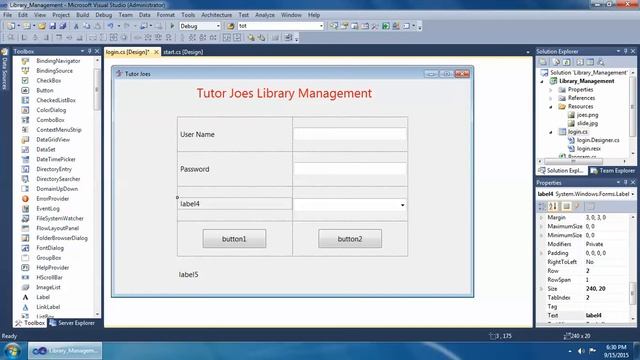 Login Form Design In C#.Net Tamil Part-4 смотреть онлайн