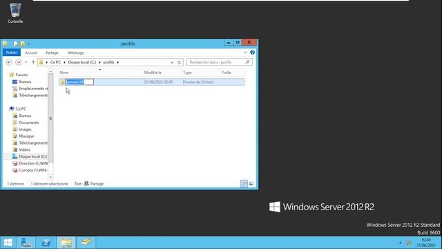 création des profils itinérants windows serveur 2012R2 #Darija | 2019 смотреть онлайн
