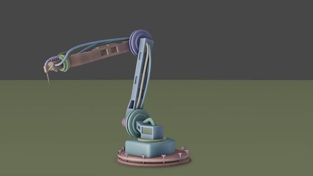 Robotic Arm Rig In Blender смотреть онлайн