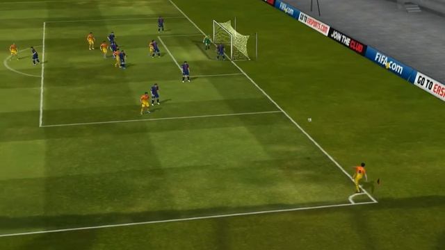 FIFA 13 iPhone/iPad - FC Barcelona vs. FC Barcelona смотреть онлайн