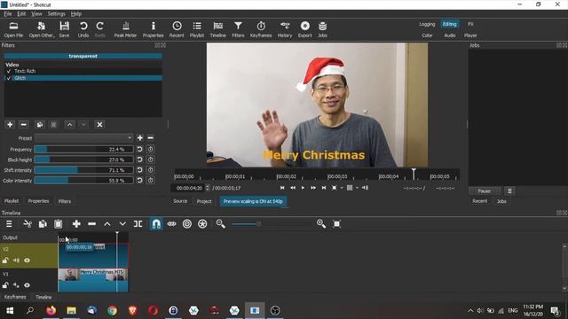 Create Animated MEME GIF With Free Shotcut Video Editor смотреть онлайн