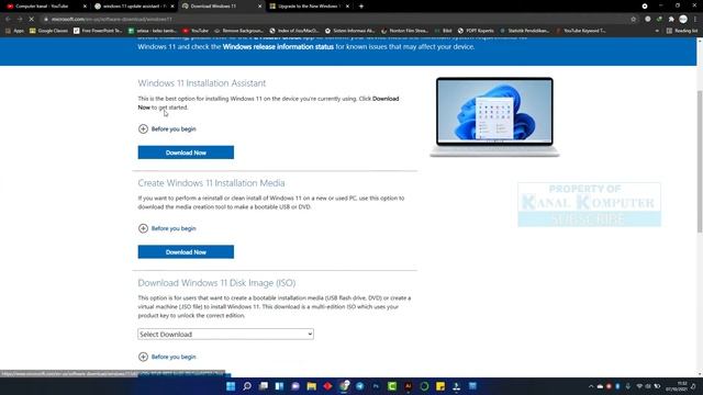 Cara Upgrade Windows 10 ke Windows 11 gratis stable version смотреть онлайн