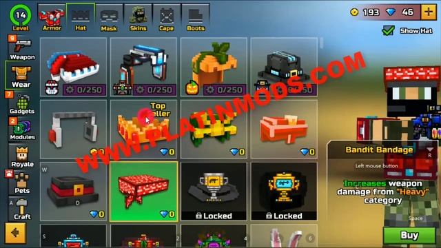 Pixel gun 3d Mod 17.1.3 By Mika Cybertron смотреть онлайн