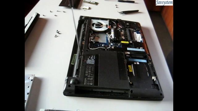 Lenovo G400s - Disassembly - Desmontar смотреть онлайн