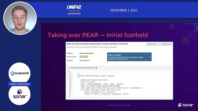There's somebody in my package manager! | Thomas Chauchefoin & Paul Gerste | Conf42 DevSecOps 2022 смотреть онлайн