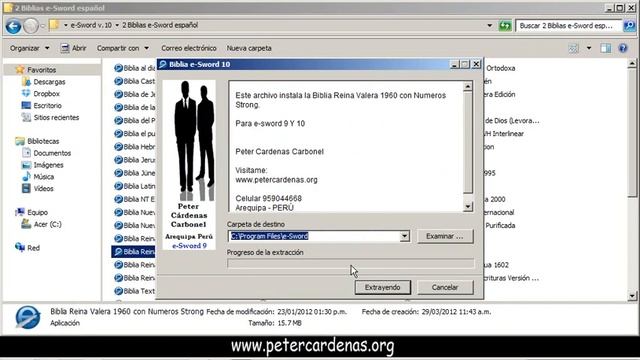 Como instalar RV1960 con Numeros Strong e-Sword смотреть онлайн