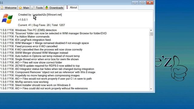 Win Toolkit (formerly Windows Toolkit) 1.5.0.1.test 38+Guida ITA.avi смотреть онлайн