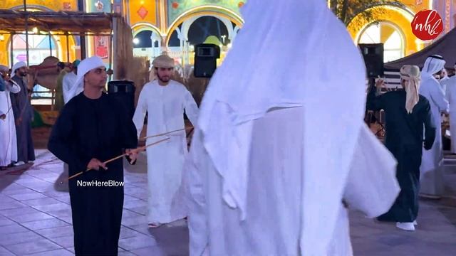UAE Traditional Folk Dance | Sheikh Zayed Festival | Emarati Folksong | Al Wathbah | Abu Dhabi смотреть онлайн