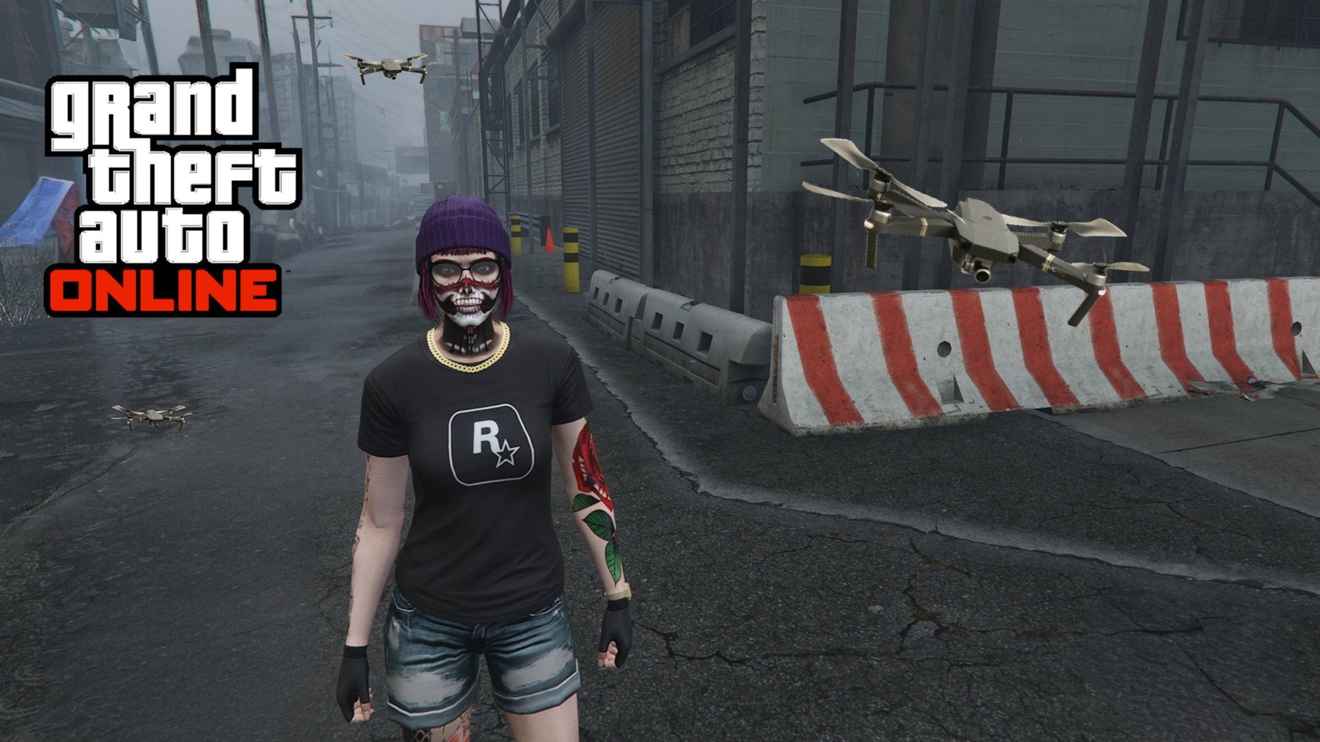 Как вызвать дрон в GTA Online смотреть онлайн