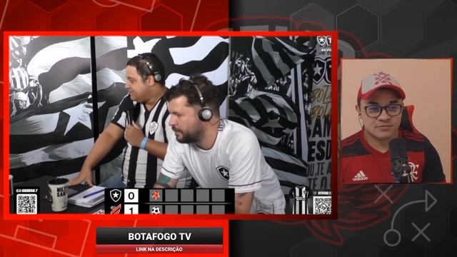 VAMOS RIR? REAÇÕES DA BOTAFOGO TV - BOTAFOGO 1(2)X(4)0 ATHLETICO-PR - BOTAFOGO ELIMINADO смотреть онлайн