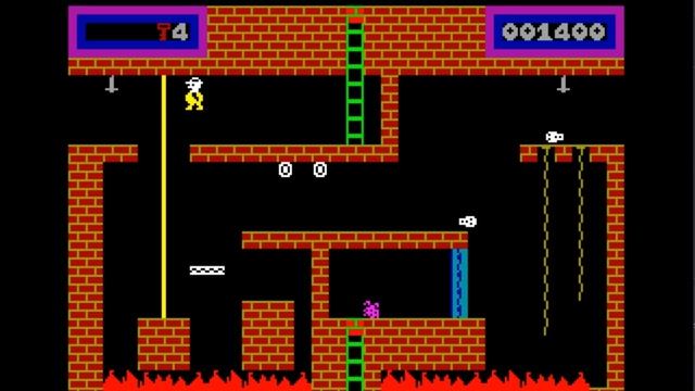 Panama Joe - Sinclair ZX Spectrum - UnrealSpeccy 0.38.2 emulator смотреть онлайн