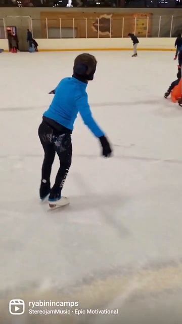 Recovery of jump technique in figure skating смотреть онлайн