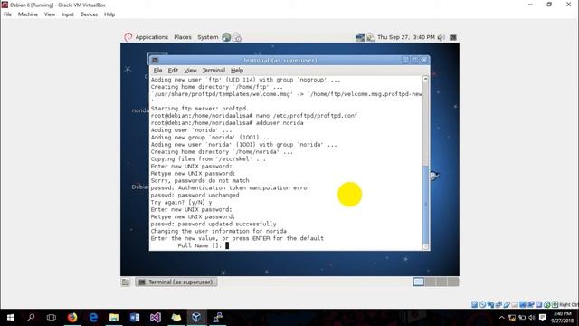 Ftp Server debian 6 смотреть онлайн
