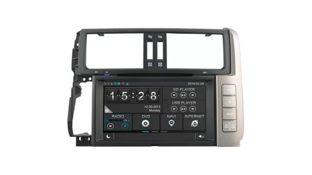 Autoradio Stereo Navigatore ITALIA DVD GPS TOYOTA PRADO 150 Series2010 2011 смотреть онлайн