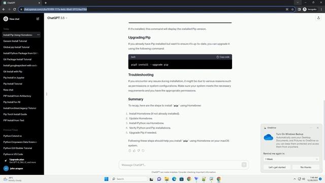 how to install pip homebrew смотреть онлайн
