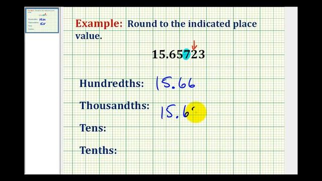 Examples: Rounding Decimals смотреть онлайн