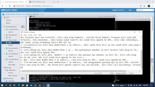 PEMBAHASAN LKS ITNSA TINGKAT KABUPATEN TAHUN 2021 Part 4 | IP Address,Static Routing,dan IP Forward смотреть онлайн