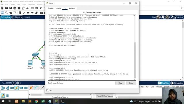 Tutorial Konfigurasi Jaringan Komputer Dengan Cisco Packet Tracer смотреть онлайн