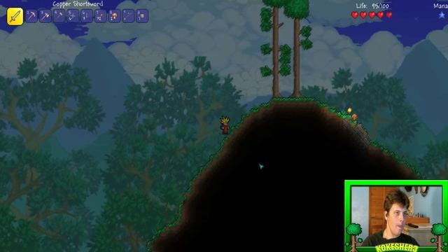 Terraria - Episode 2 - Into The Dark Abyss смотреть онлайн