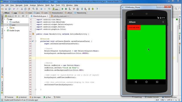 Android App Development for Beginners - 14 - Adding Properties to Widgets смотреть онлайн