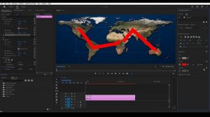 Анимация линии в Premiere Pro