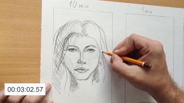 10 МИНУТ 1 МУНУТА 10 СЕКУНД (КОНКУРС!) / АРТ Челлендж портрет за 10 минут 1 минуту 10 секунд смотреть онлайн