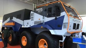 Российский 4-ёх мостовый вездеход Трэкол Арктика с колесной формулой 8x8