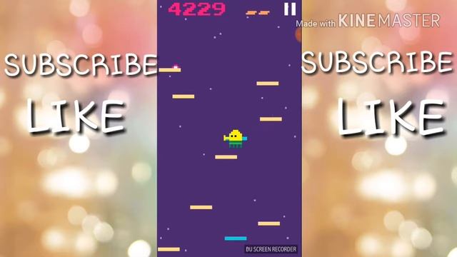 Играю в Doodle Jump смотреть онлайн