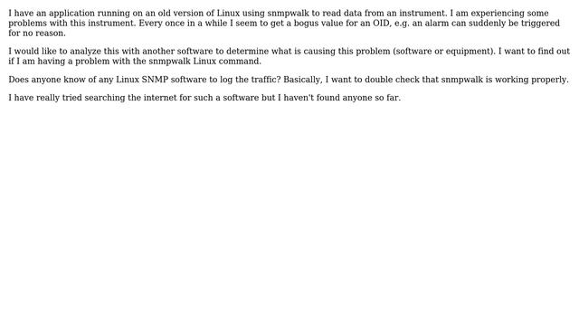 Unix & Linux: Linux SNMP logger software смотреть онлайн