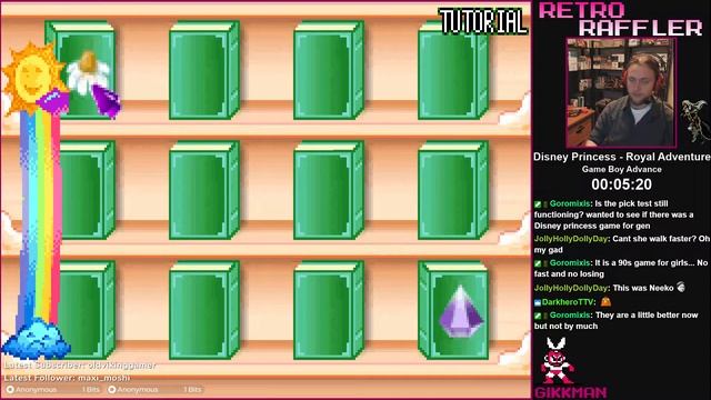 Disney Princess: Royal Adventure [GBA] || First Impression - (Retro Raffler) смотреть онлайн